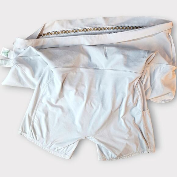 Lilly Pulitzer White Luxletic Tennis Skirt Size 4 - Picture 3 of 12